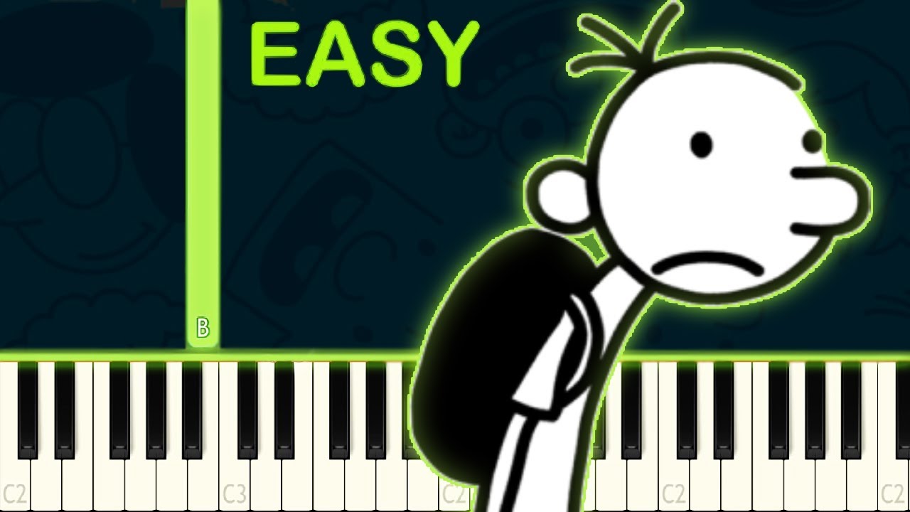 DIARY OF A WIMPY KID - EASY Piano Tutorial