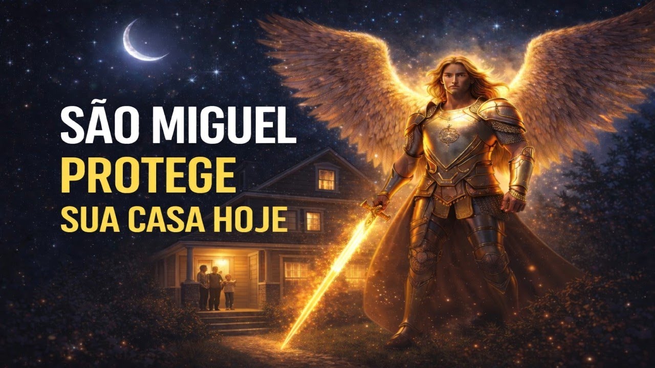 São Miguel Arcanjo entra na sua casa hoje | Oração da noite