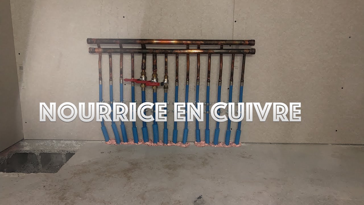 Nourrice façonnage cuivre