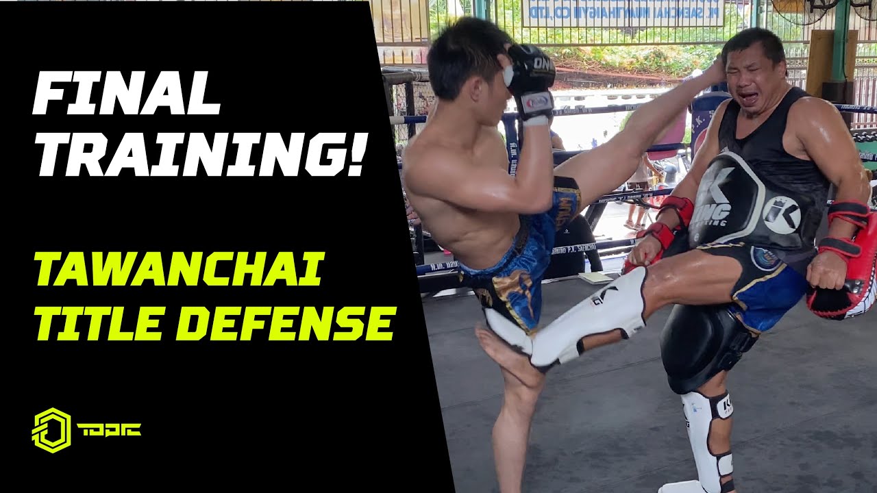 Tawanchai Final Preparation For World Title Defense | ONE Championship