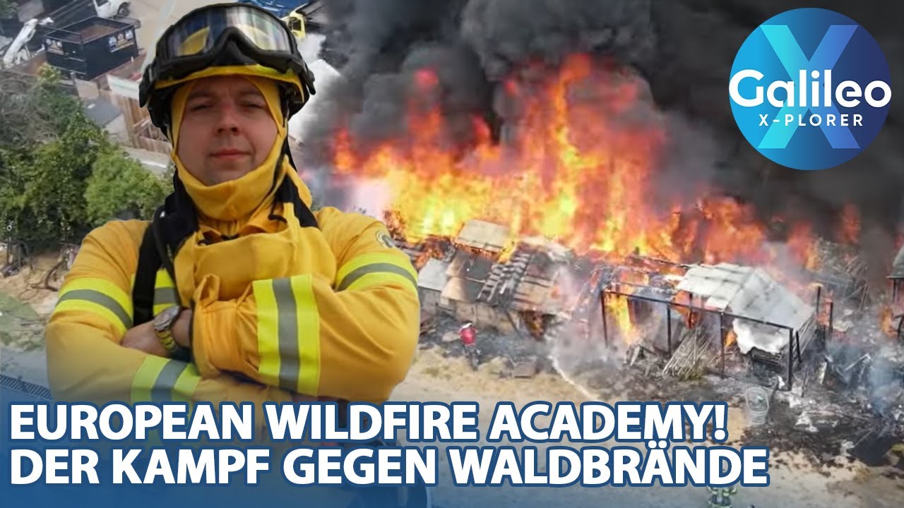 Im Bann der Flammen: Galileo X-Plorer bei der European Wildfire Academy
