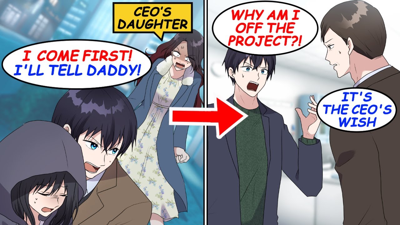 I got kicked off a major project after helping a woman on my date with the CEO’s daughter!? [Manga]