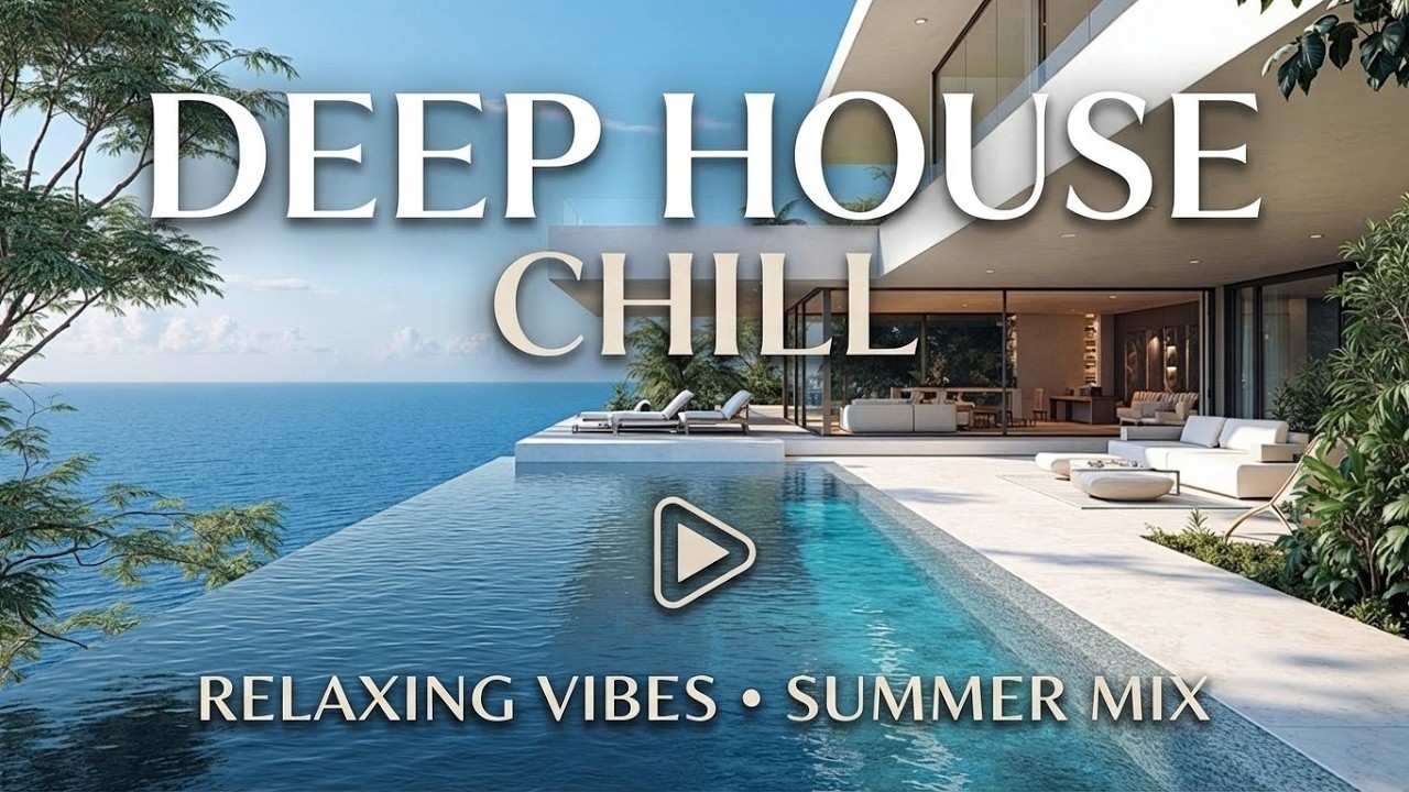 Deep House Chill - Атмосфера роскошного пляжного дома - Расслабляющий микс 2025