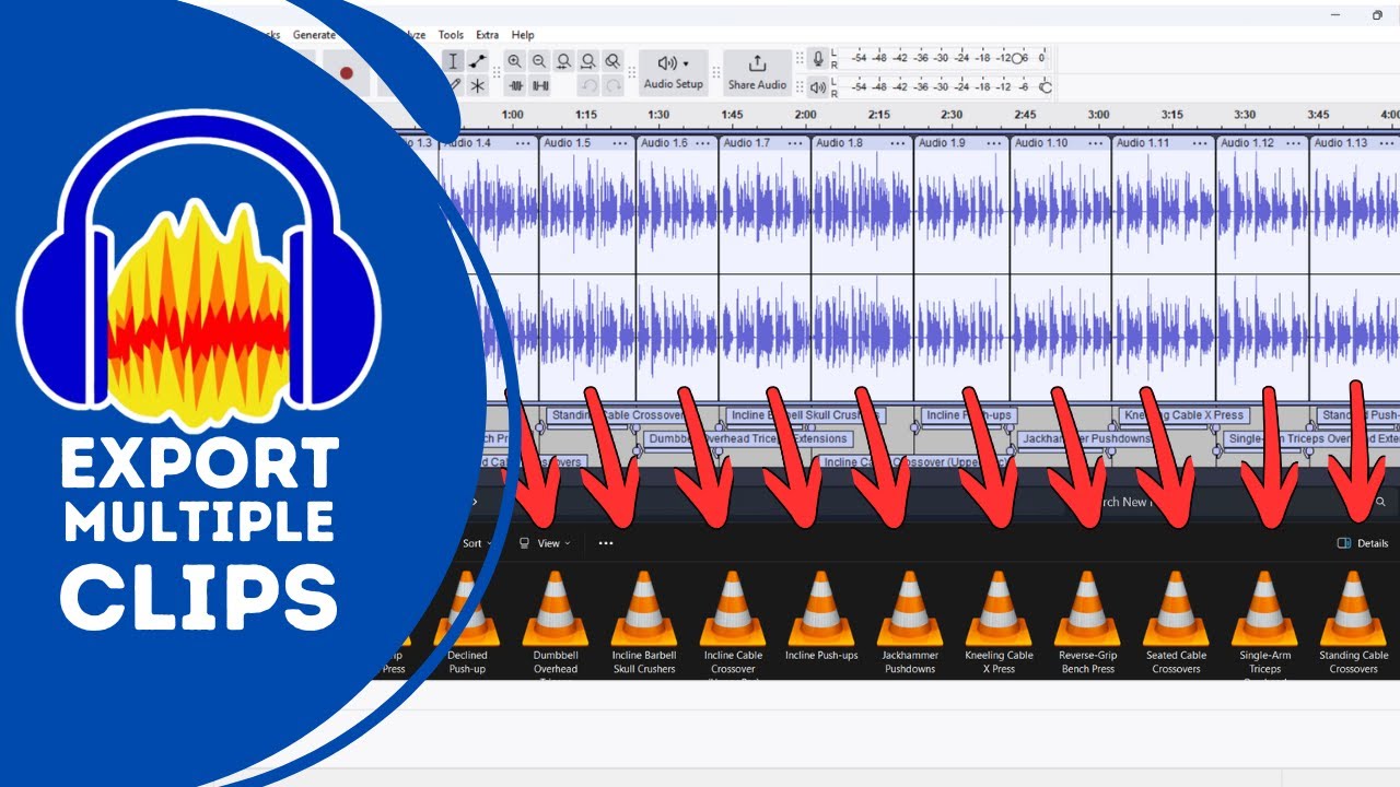 How to Export Split Clips to Multiple Files in Audacity – Step-by-Step Guide