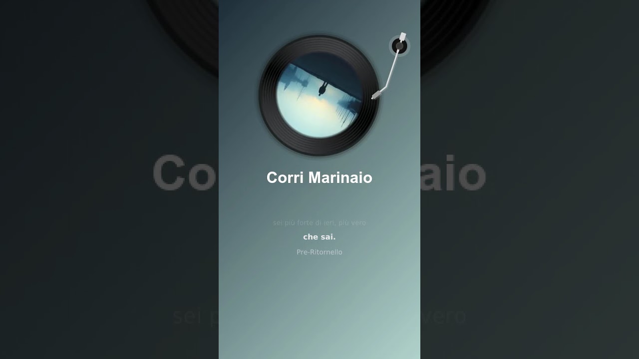 Corri Marinaio
