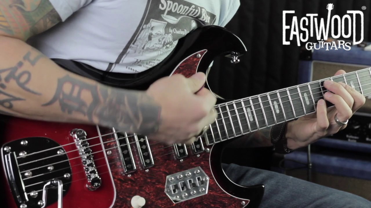 Eastwood SD 40 Hound Dog Guitar - RJ Ronquillo