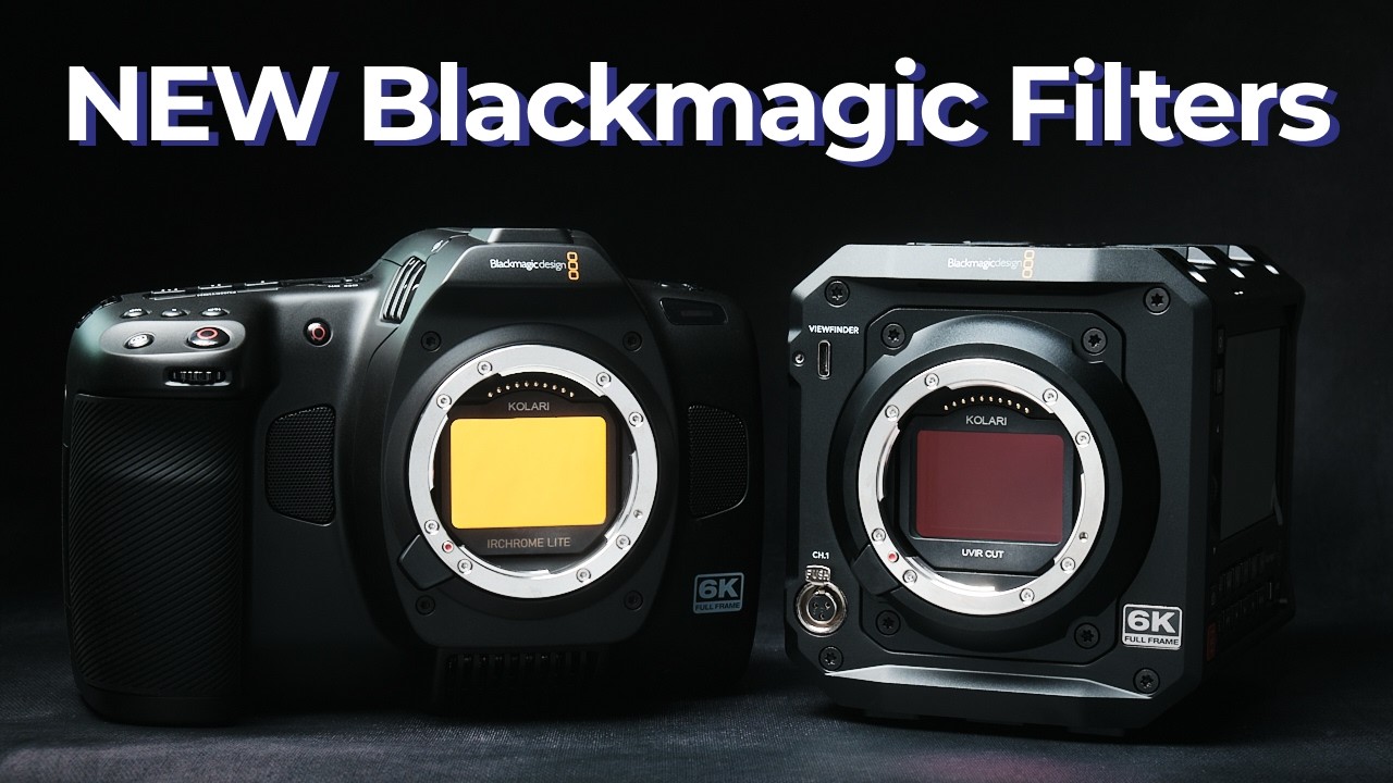 Introducing Kolari Magnetic Clip-in Filters For Blackmagic PYXIS & 6k Full Frame