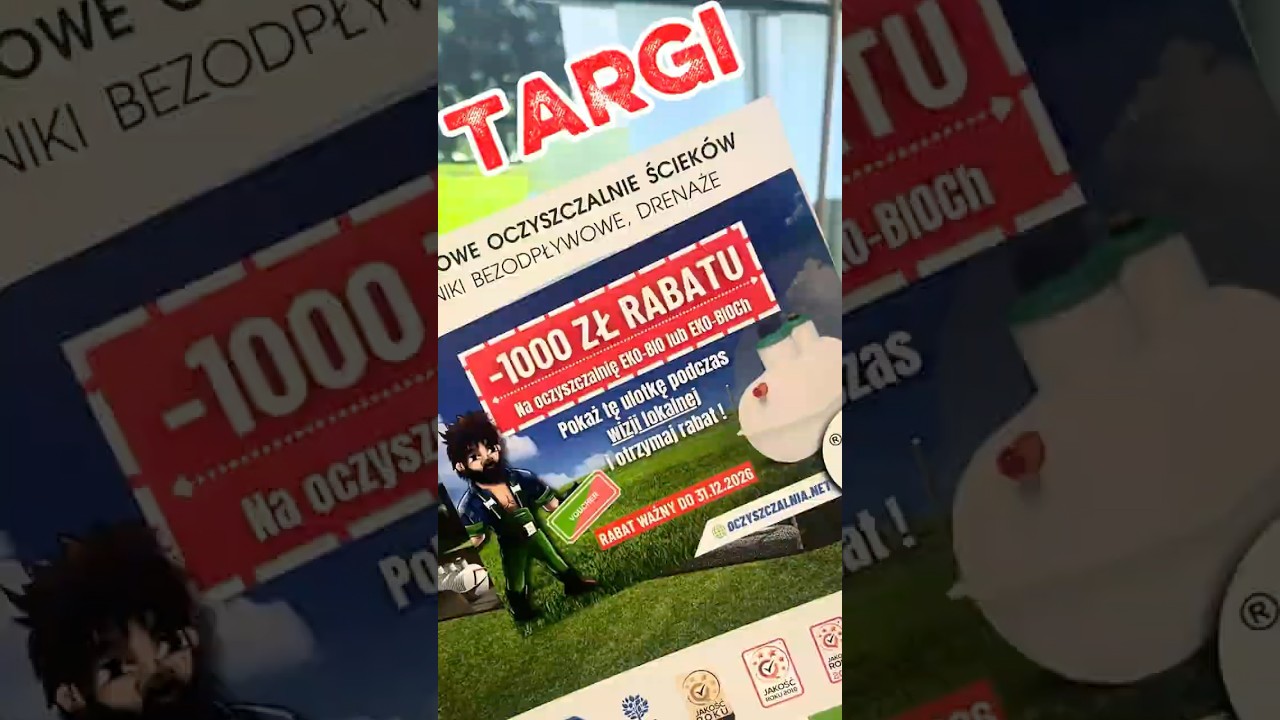 Prosto z targ&oacute;w: pytamy ekspert&oacute;w #budowadomu #targinieruchmości #oczyszczalniaściek&oacute;w