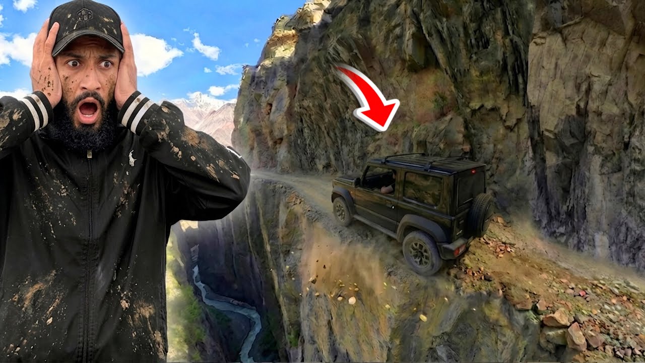 😨 I Drove My Jimny on Pakistan&rsquo;s Tightest Road&hellip; HUGE Mistake
