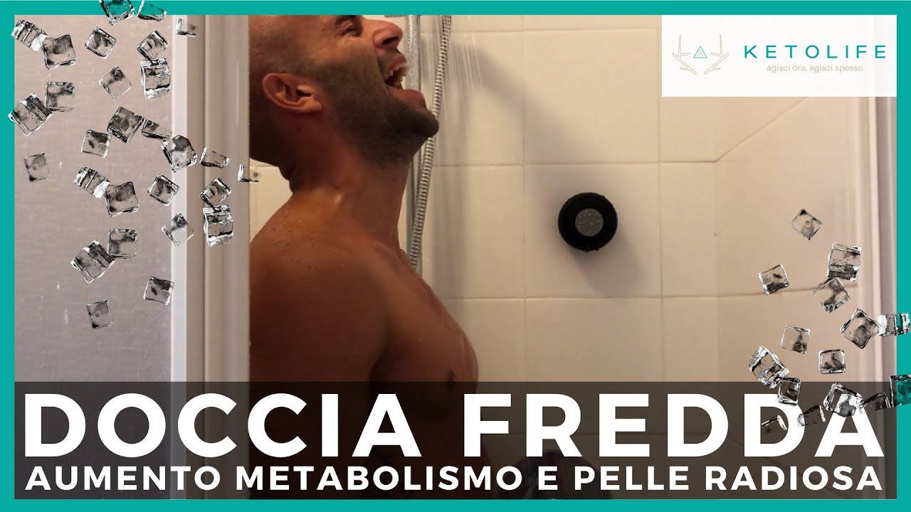 Doccia FREDDA: come accelerare il METABOLISMO e avere la pelle RADIOSA