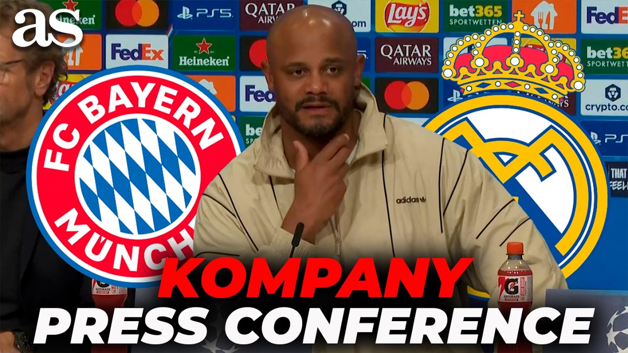 KOMPANY FULL PRESS CONFERENCE after BAYERN 4 - REAL MADRID 3 | CHAMPIONS