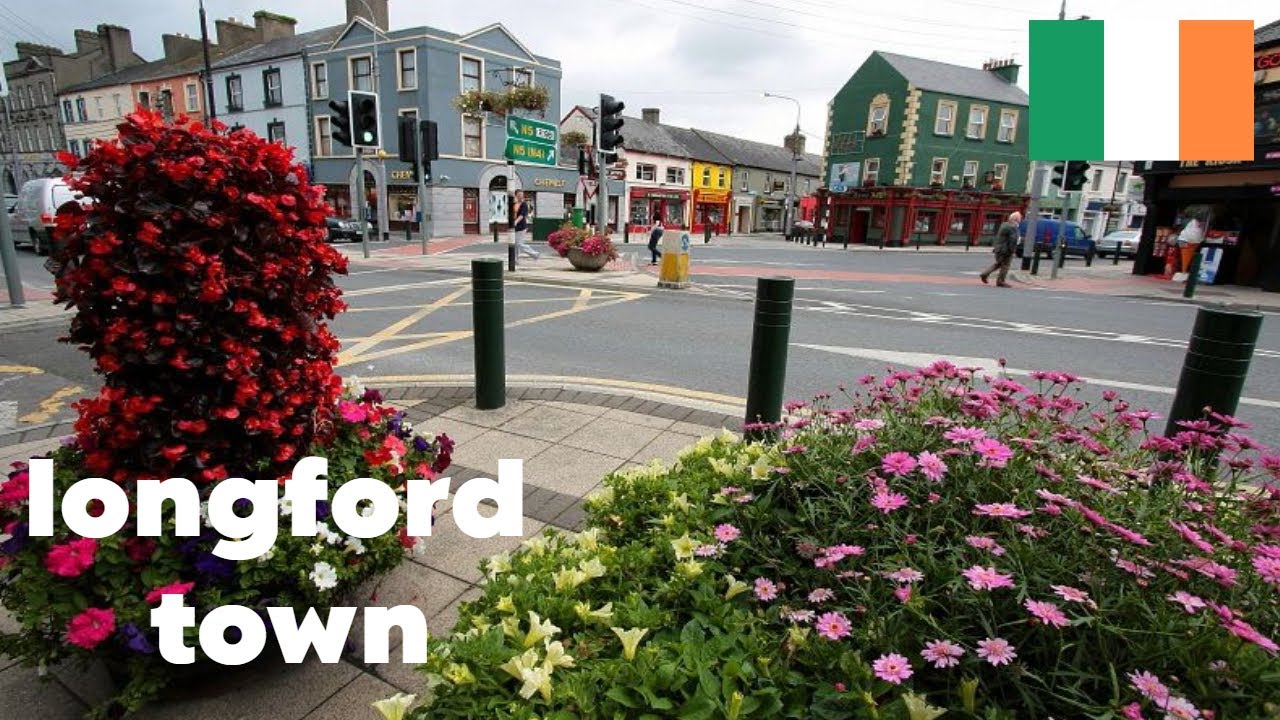 WALKING LONGFORD 4K TOUR IRELAND🇮🇪