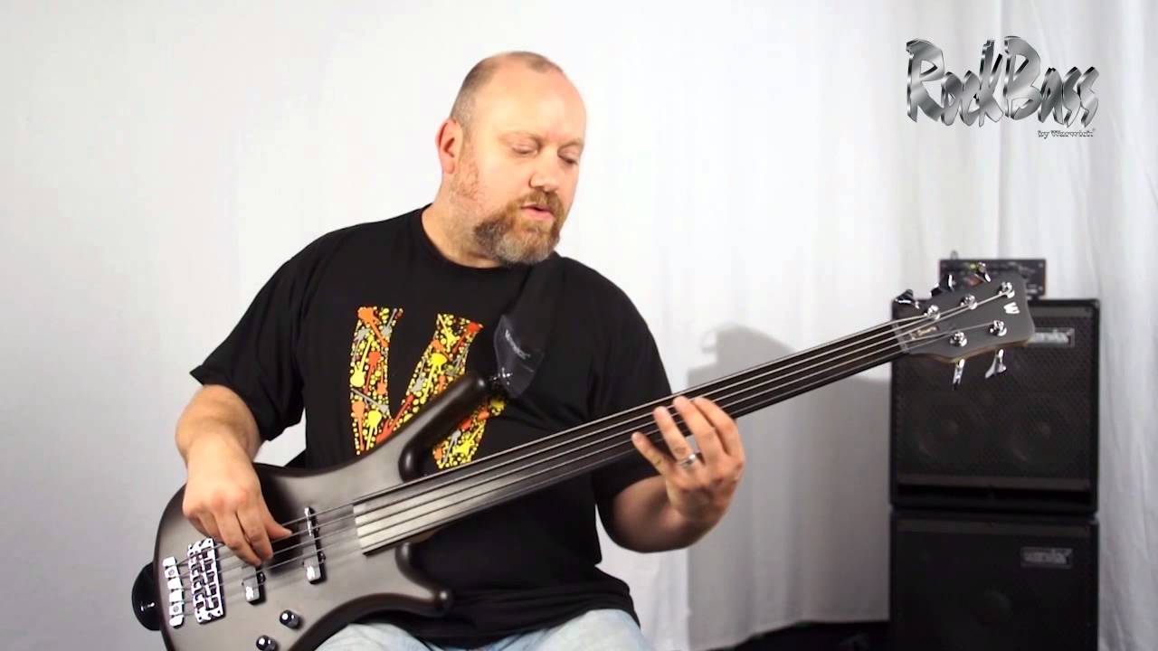 The RockBass Corvette Basic Passive Fretless 5-String - with Ove Bosch