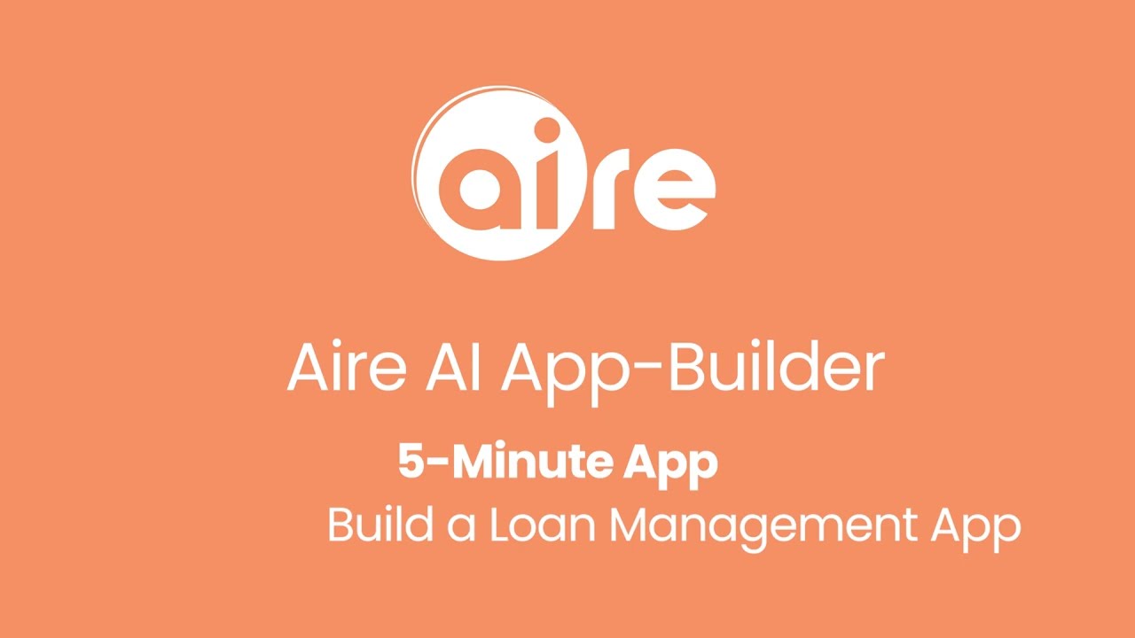 Build a Loan Management App in 5 Minutes