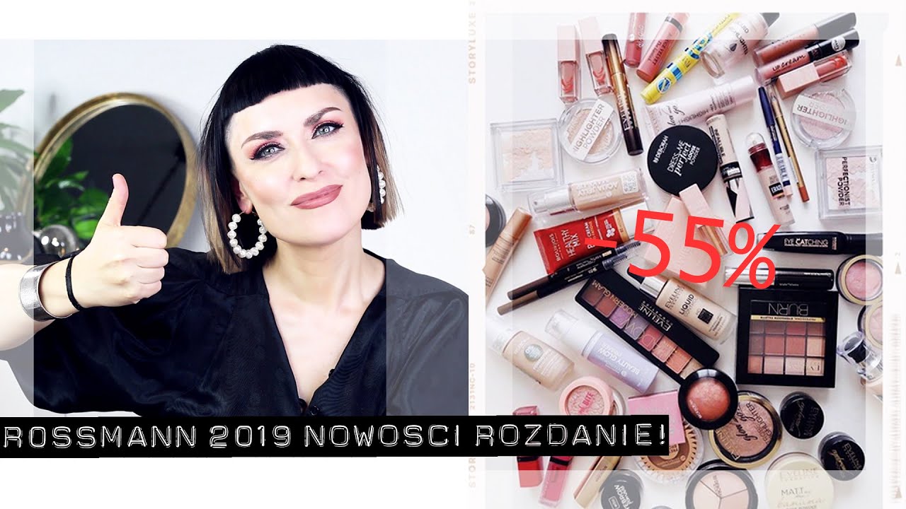 🔥ROSSMANN -55% KOSMETYKI NAJLEPSZE NA WIOSNĘ + ROZDANIE!