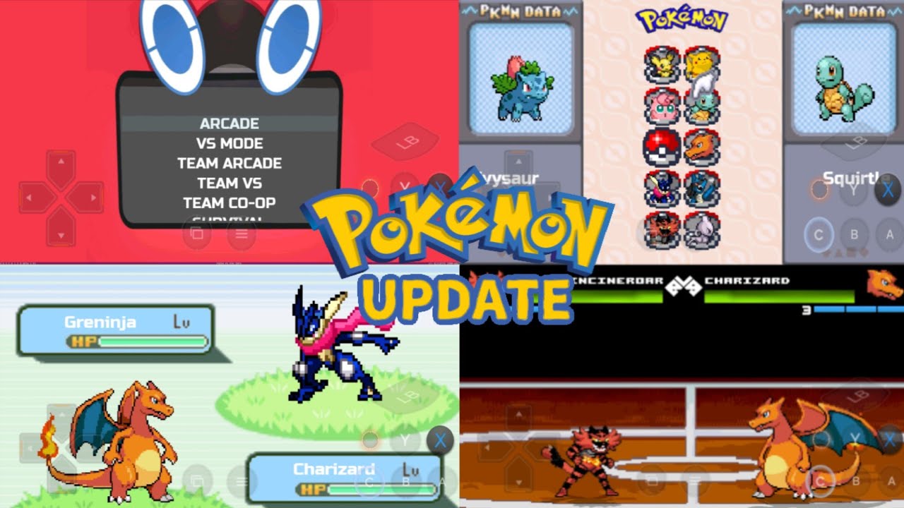 Pokémon V2.5 Mugen - JUS Style (Exagear Android)