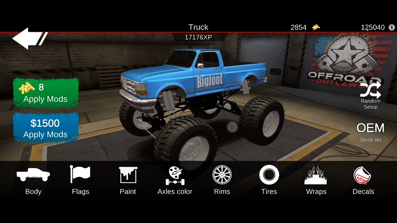 Offroad Outlaws: Building bigfoot monster truck