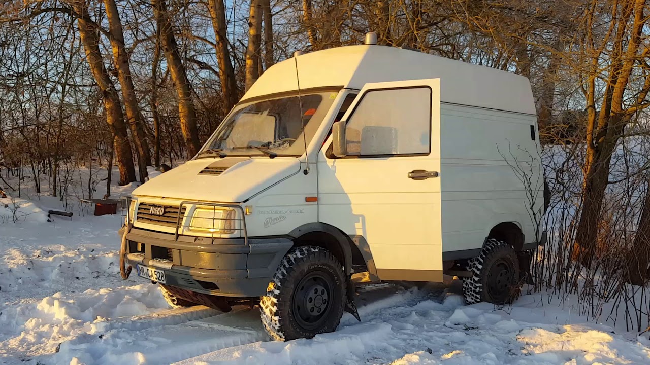 Iveco Turbodaily 4x4 cold start -11&deg;C