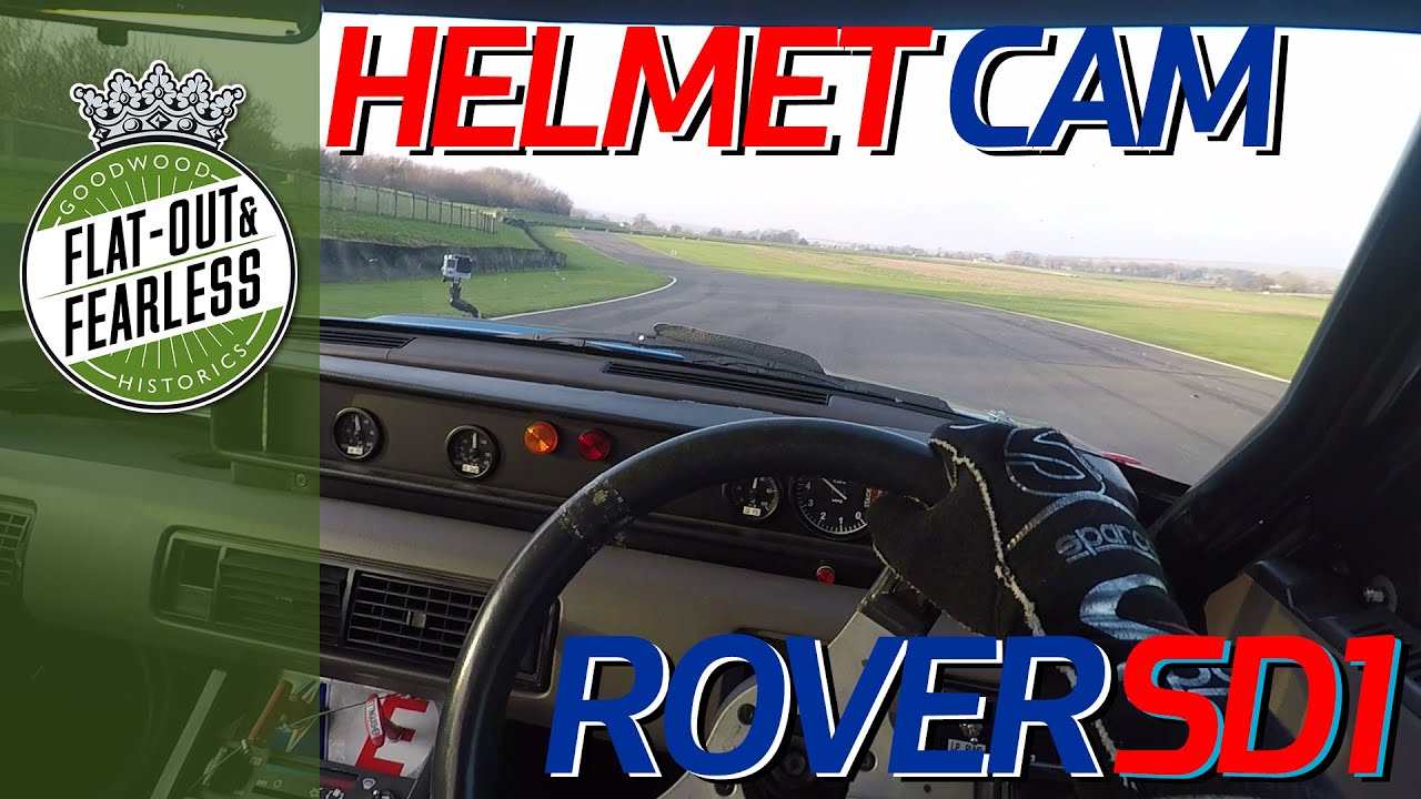 Rover SD1 helmet cam with Andrew Jordan