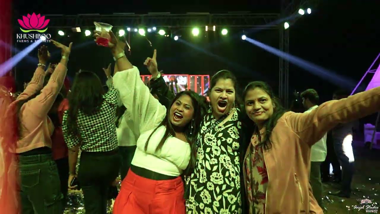 New Year 2026 Celebration - Khushboo Farms & Resorts Balaghat Road, Gondia (After Party Video)