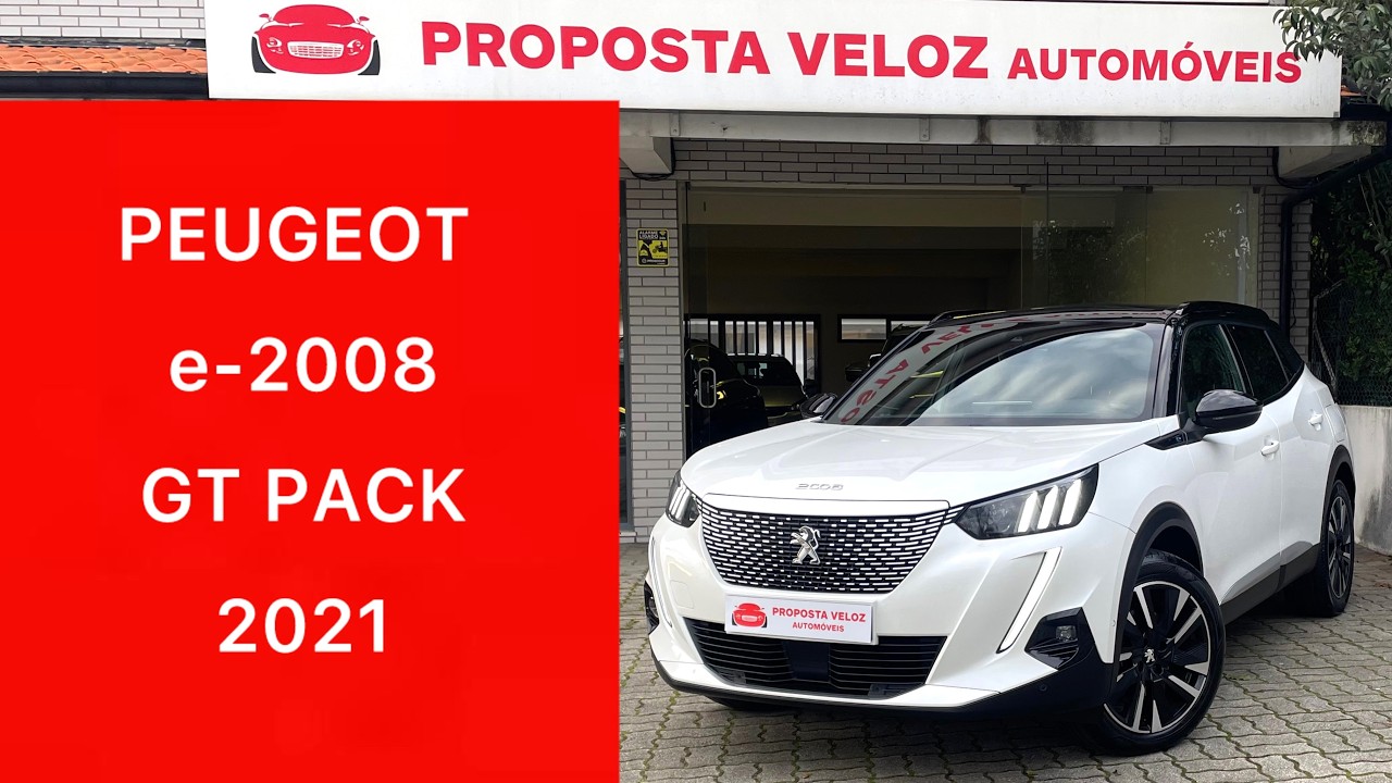 PEUGEOT e-2008 GT PACK 50 KW - 136cv - 2021
