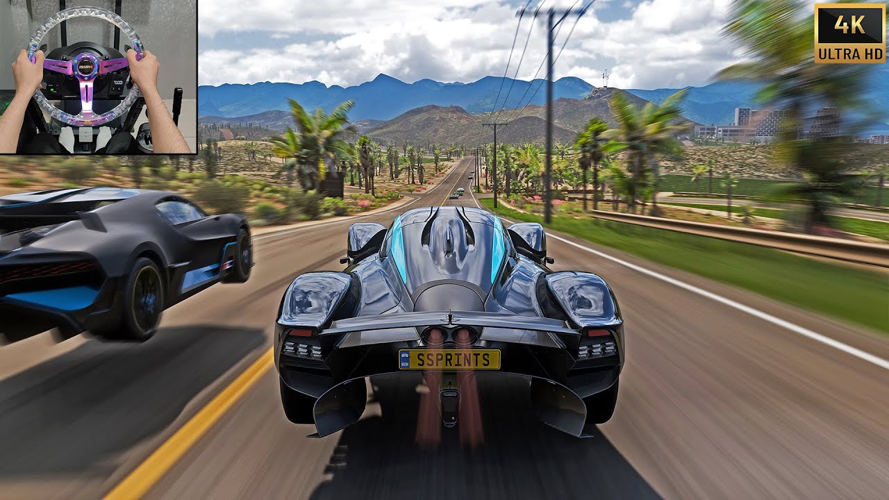 Aston Martin Valkyrie (1600HP) Goliath Race | Forza Horizon 5 Steering Wheel Gameplay