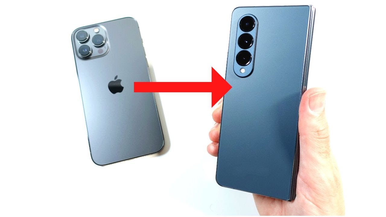 I'm Switching From iPhone to Galaxy Z Fold 4!