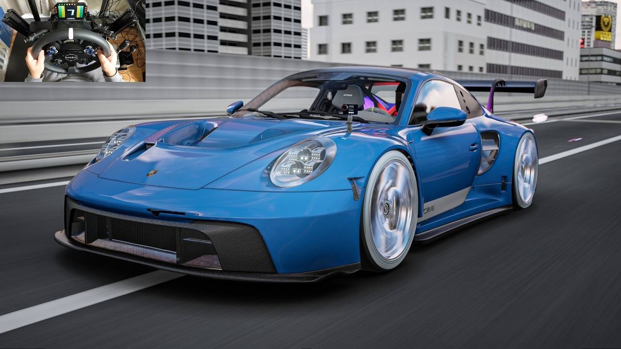 2,200HP Twin Turbo Porsche 911 (992) GT3R - Assetto Corsa Gameplay
