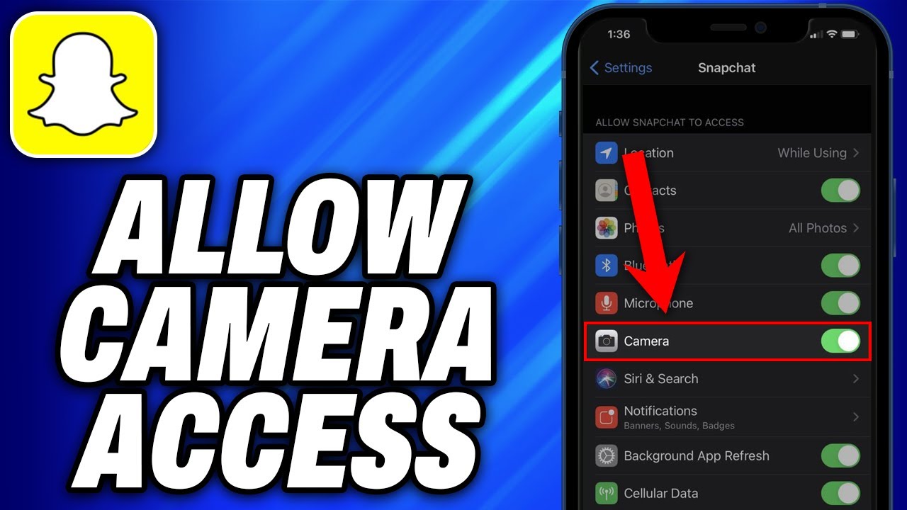 How To Allow Camera Access on Snapchat -Easy Fix