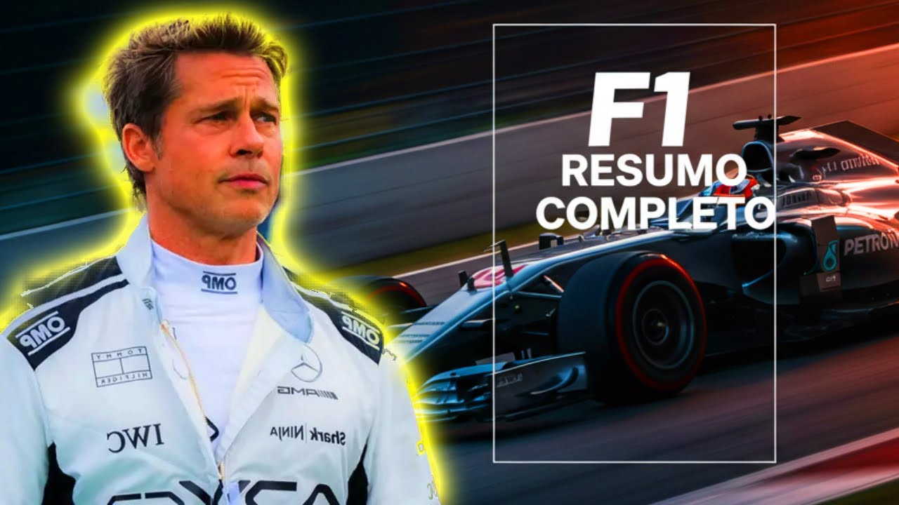 F1 O FILME: RESUMO + FINAL EXPLICADO | História Com Brad Pitt e Lewis Hamilton