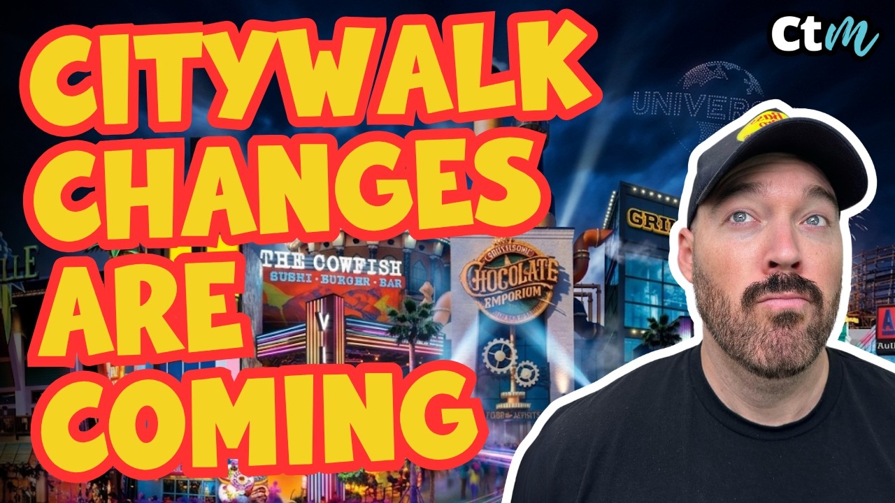 Big Changes Coming to Universal CityWalk | Five Guys, Return of The Legacy Store & More Coming