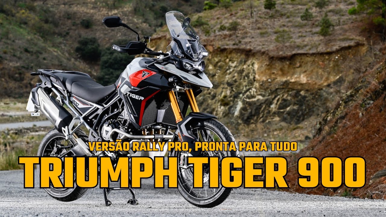 Triumph Tiger 900 Rally Pro - No asfalto ou no off road, uma moto pronta para tudo!