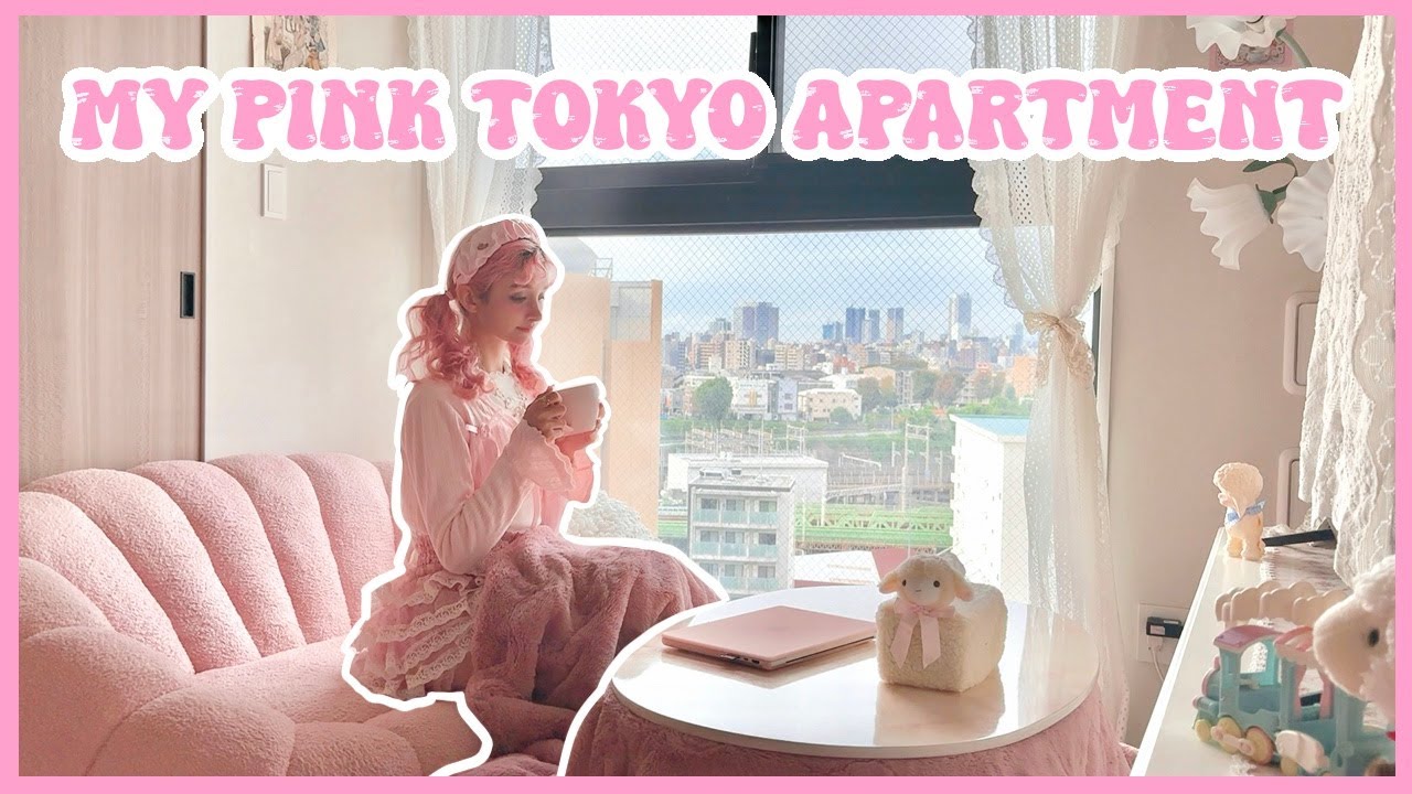My Pink Tokyo Apartment Tour!! 💕