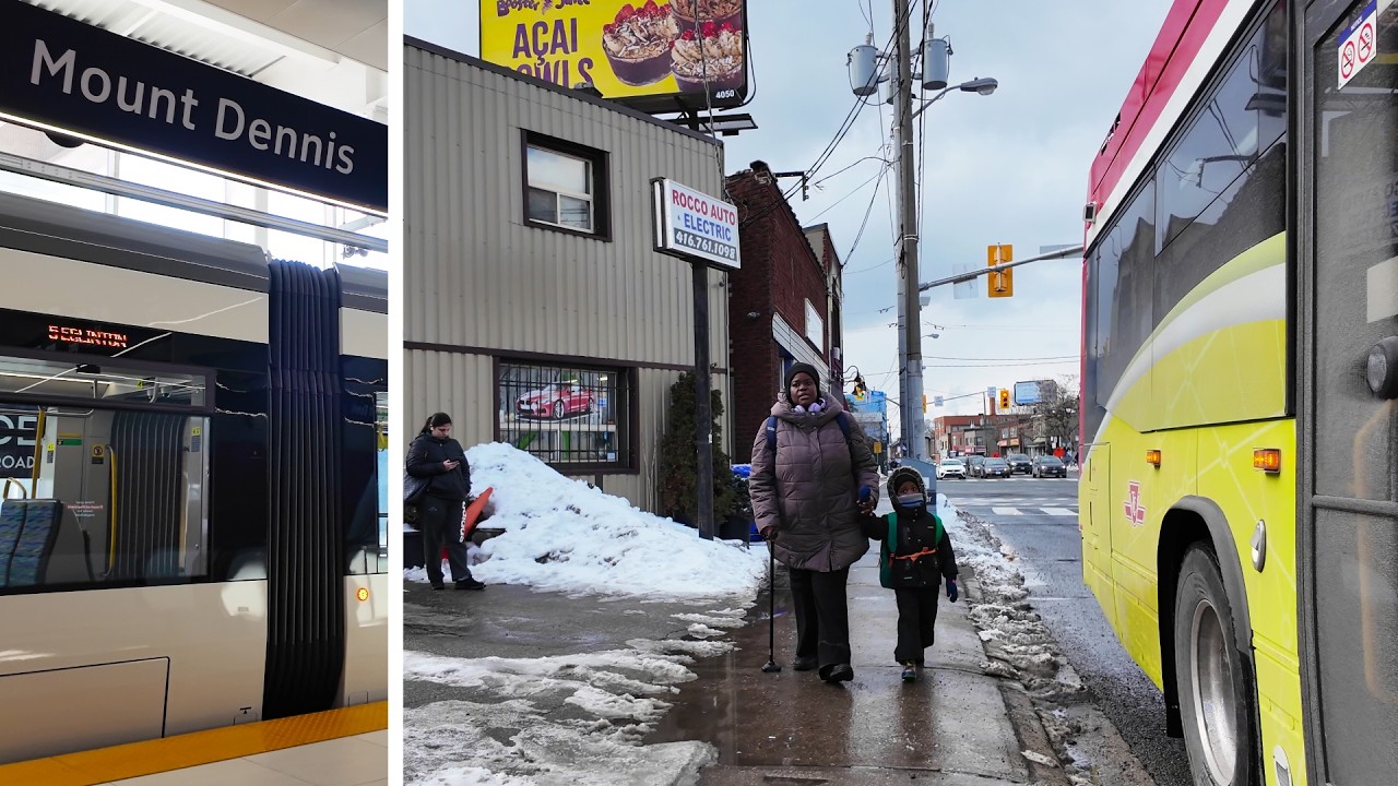 Toronto's Mount Dennis | A Neighbourhood in Transition Walk (Feb 2026)
