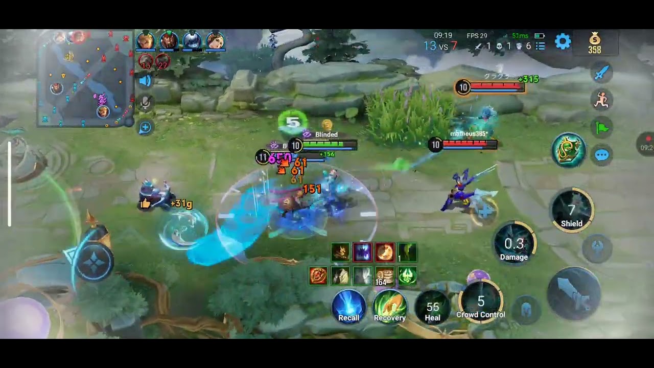 Yaria Honor Of Kings Gameplay | Playing support for first time | Yaria Gameplay | Roamer HOK