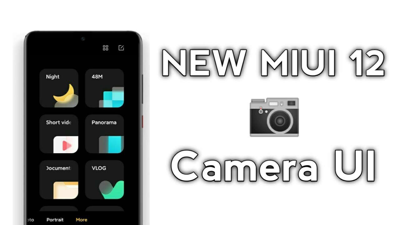 New MIUI 12 Camera UI ! | MIUI 12 Update | MIUI 12 Features ?