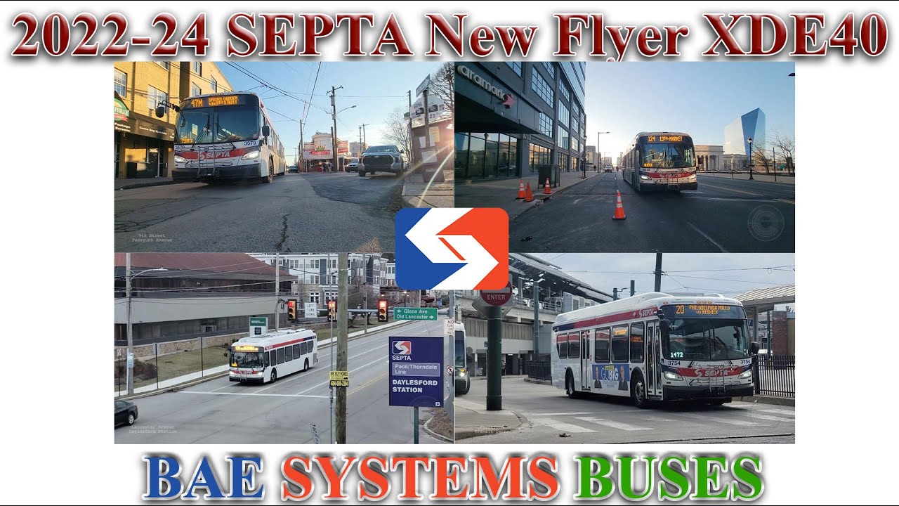 84. 2022-2024 SEPTA New Flyer XDE40 (January-March 2025)