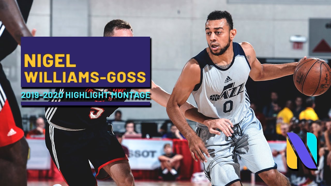 Nigel Williams Goss Salt Lake City Stars 2019-2020 Highlight Montage | Former Gonzaga Standout!