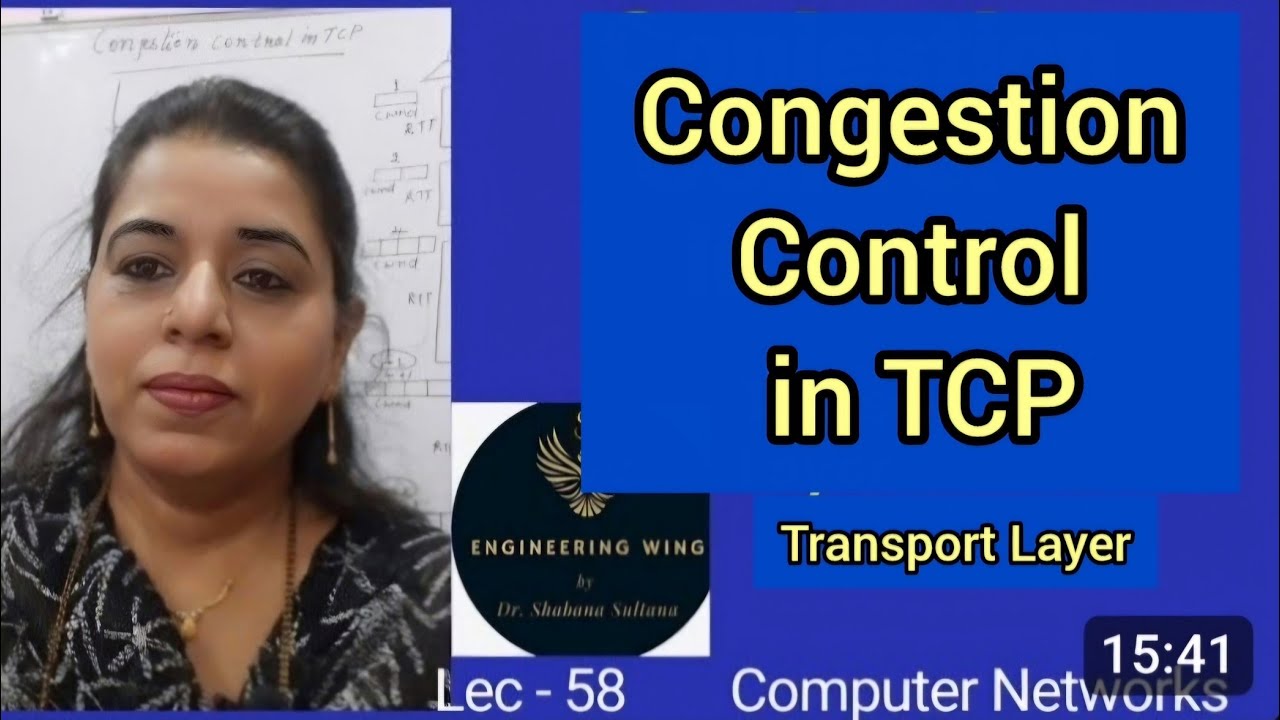 Lec58- Congestion control in TCP | Computer Networks