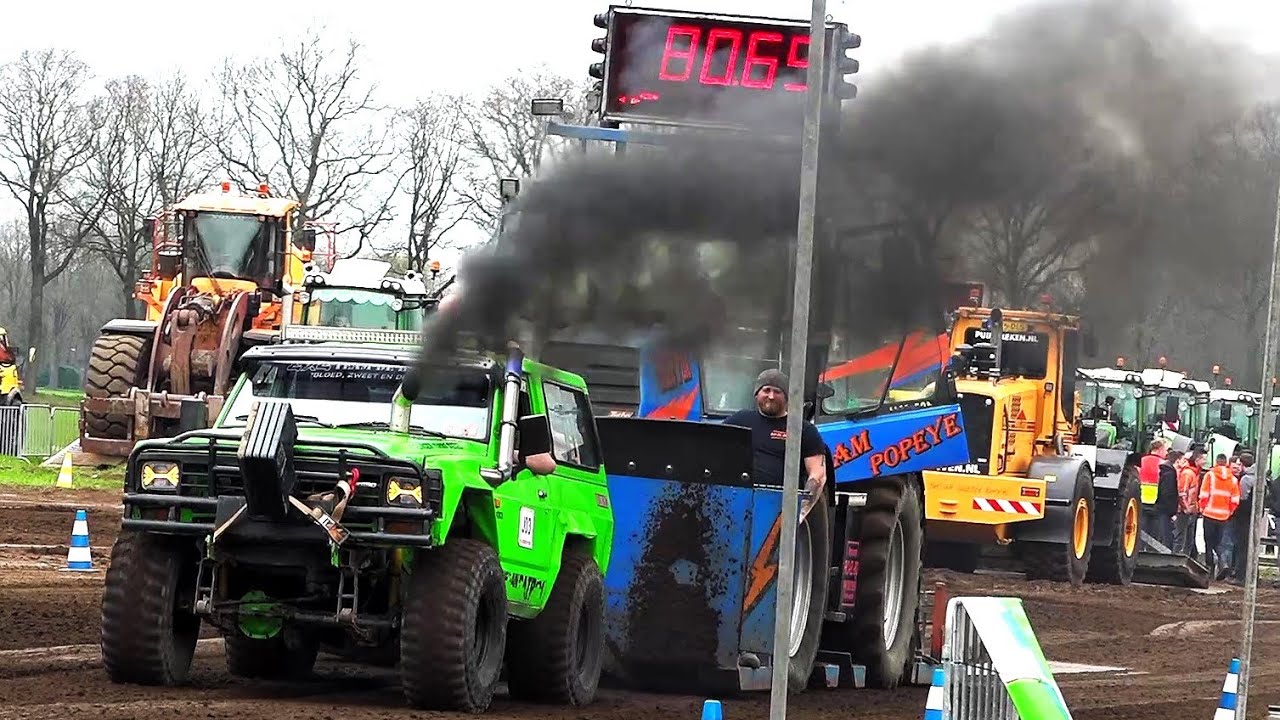 Spezialklasse- Jeeps - Mega Trekkertrek Spektakel Loosbroek (NL) 17.03.2024 - Hochkelberg TV