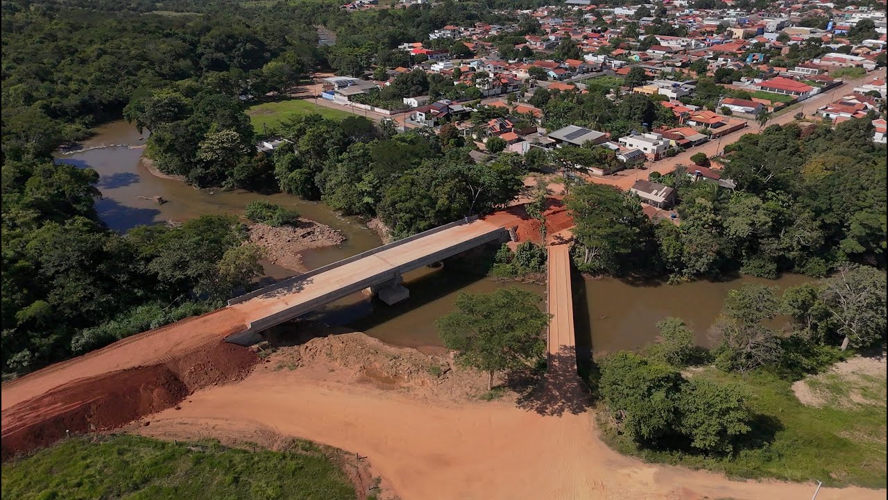 ATERRO DA PONTE DE CONCRETO ARMADO, NA MT-246 SAÍDA PARA SÃO JORGE.