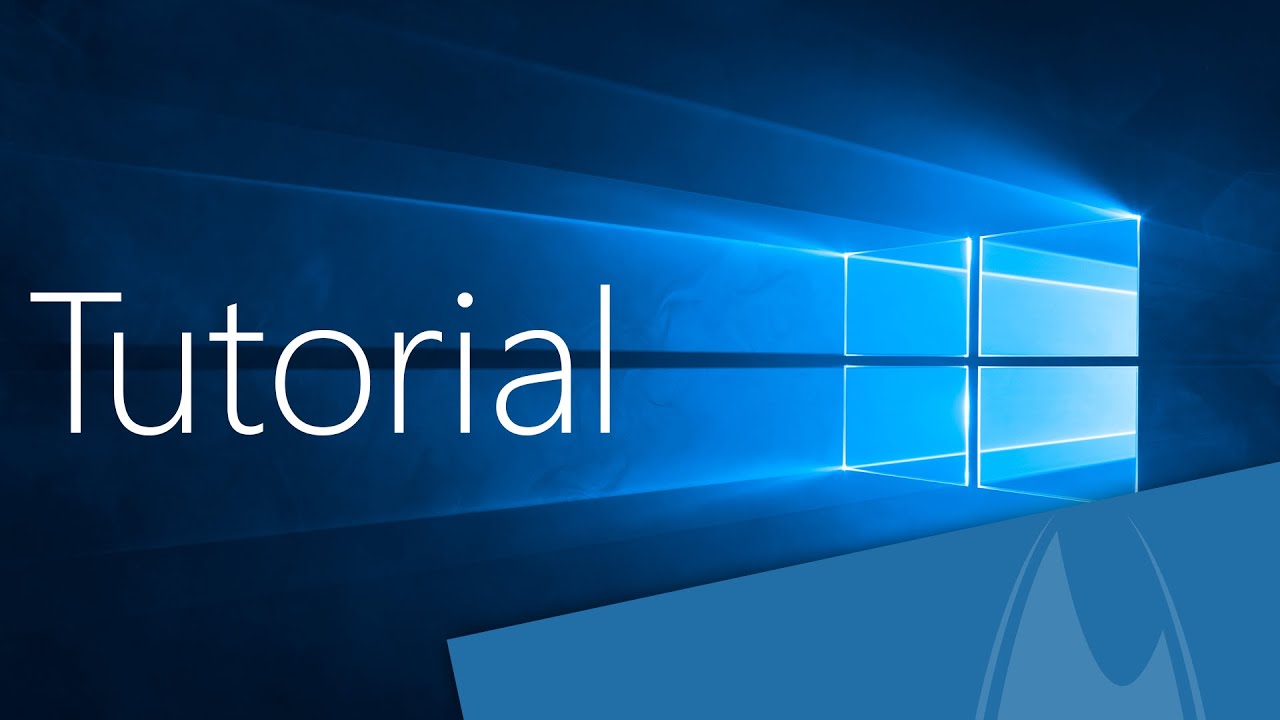 Windows 10 Tutorial (Deutsch/German)