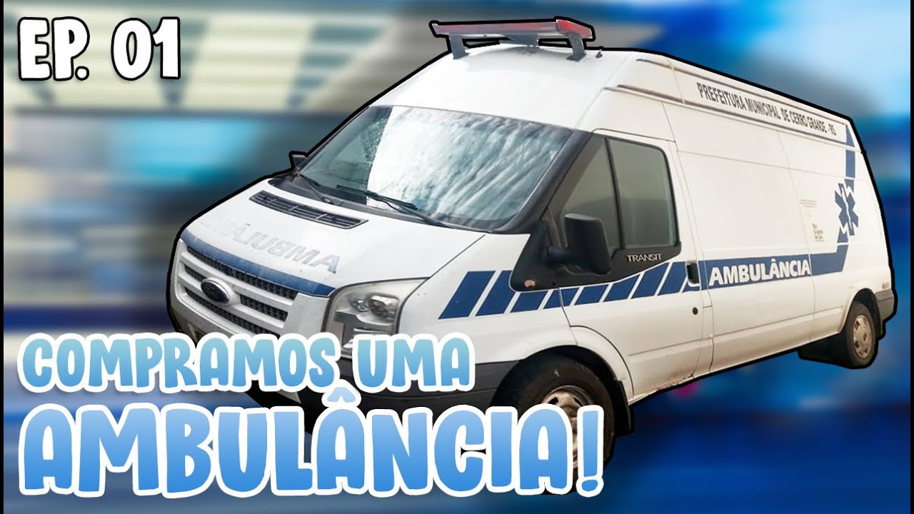 VAMOS TRANSFORMAR UMA AMBULÂNCIA DE LEILÃO EM MOTORHOME
