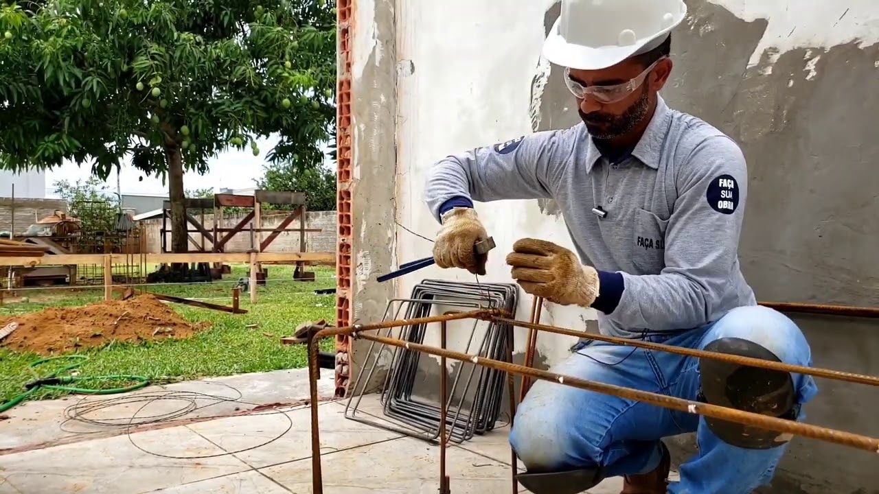 ASSISTA O PASSO A PASSO MAIS COMPLETO DE MONTAGEM DE GAIOLA PARA CONSTRUÇÃO