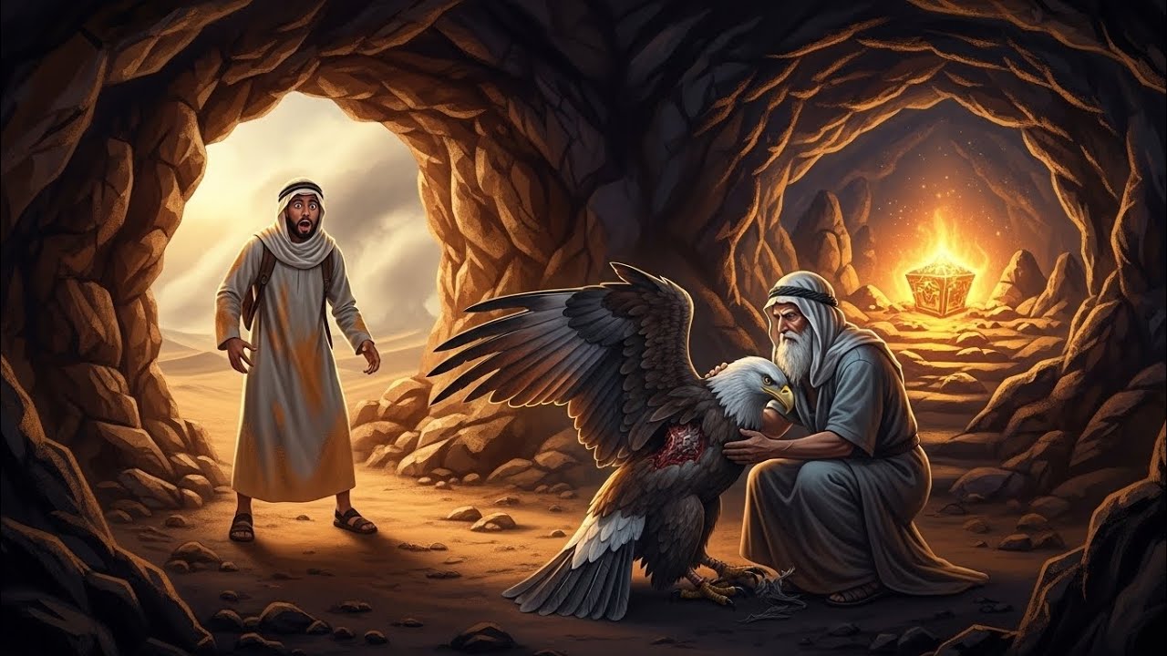 وجد نسرًا جريحًا في الصحراء... وما حدث بعد ذلك ترك الجميع عاجزين عن الكلام#تاريخ 