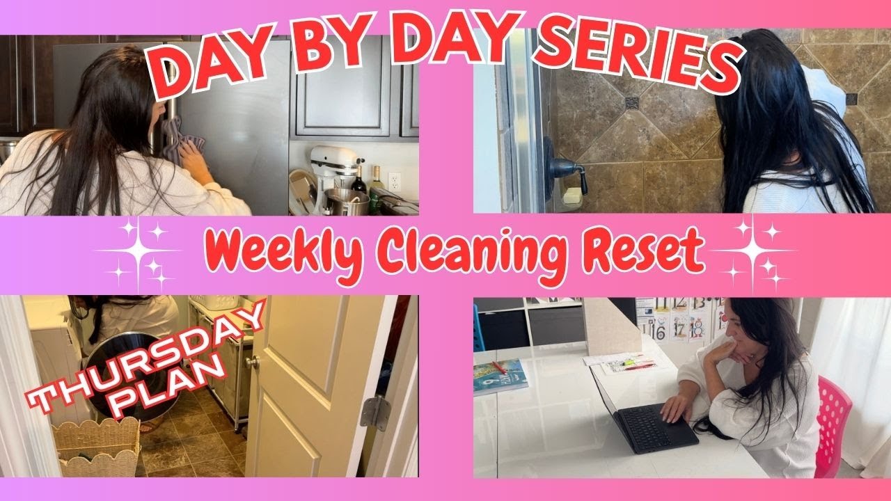 Weekly Cleaning Reset Series//Thursday Plan//Clean With Me