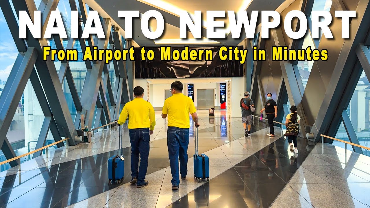 NAIA T3 to Newport Mall via Runway Manila Bridge Walking Tour | PASAY CITY Philippines