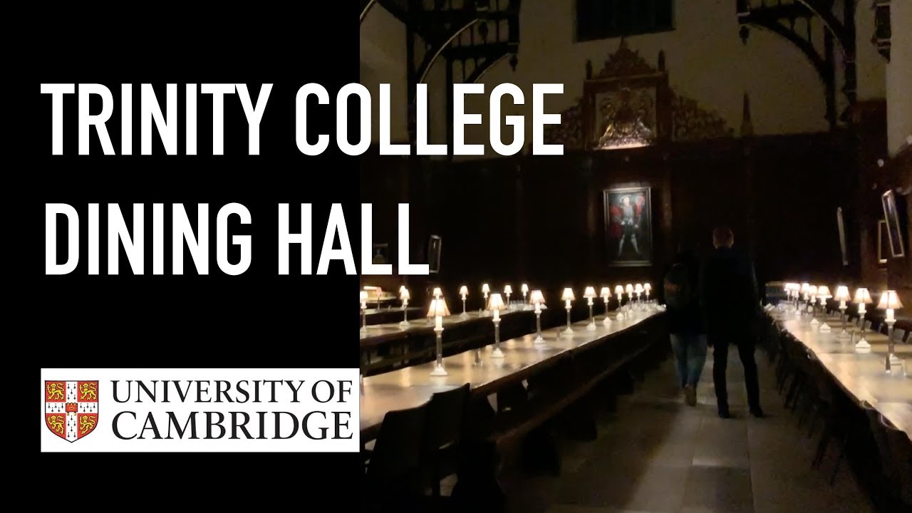 TRINITY COLLEGE DINING HALL | Cambridge Colleges Tour