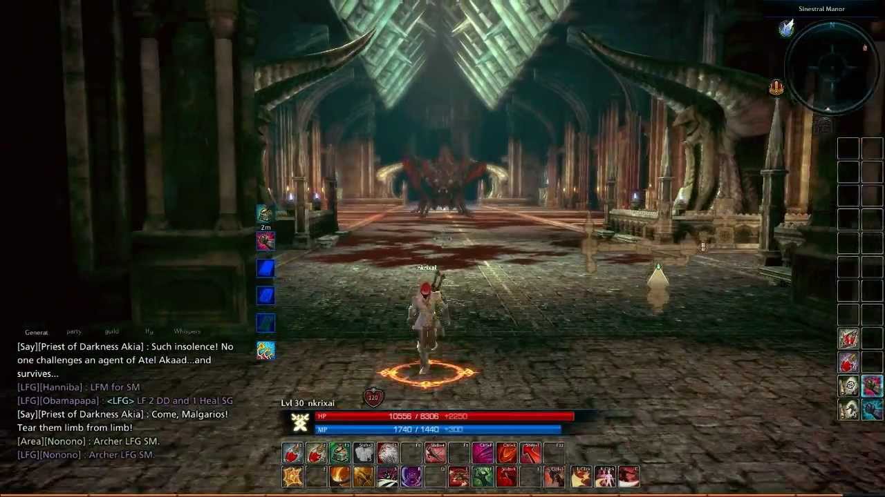 Tera - Sinestral Manor Solo Full run (Warrior)
