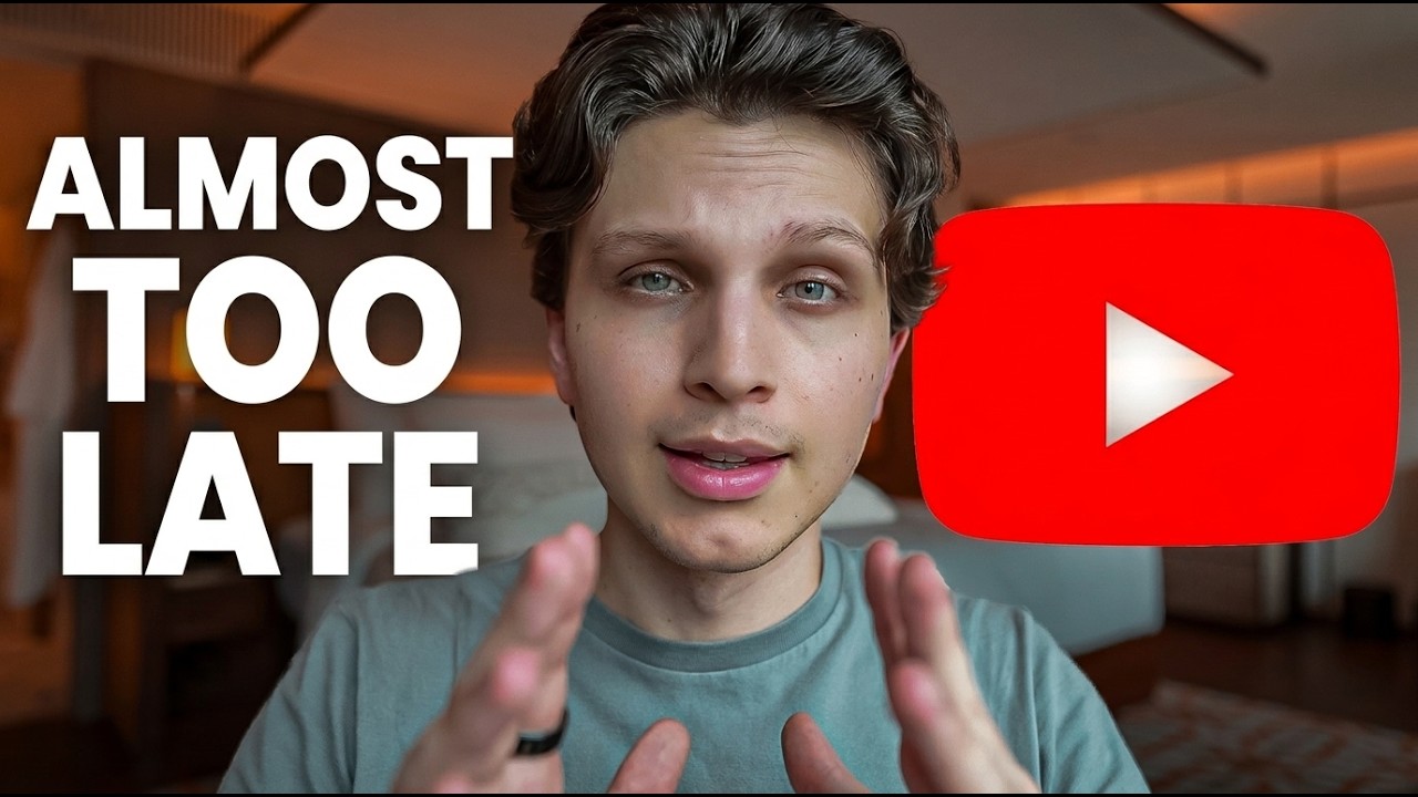 I Regret Starting My YouTube Channel Like This (Watch Before It's Too Late)
